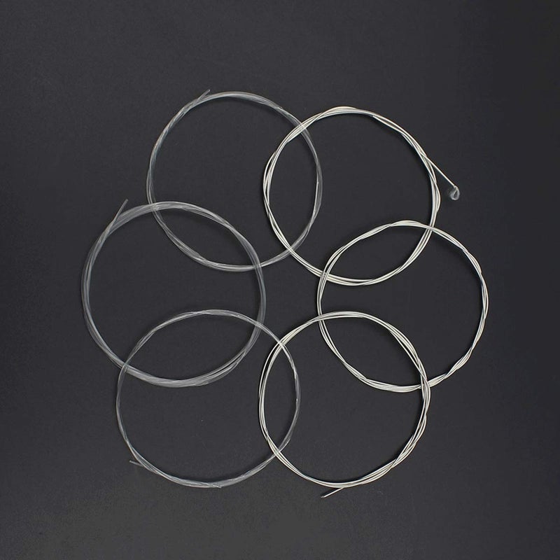 JYsun Clear Nylon Classical Guitar Strings 2 Full Sets, With Winder Cutter Pin Puller 3 in 1 Restringing Tool - Image 3
